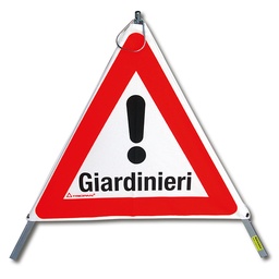 [210.242] Signal pliable TRIOPAN, signal 1.30 «Giardinieri», qualité normale, grandeur 60 cm