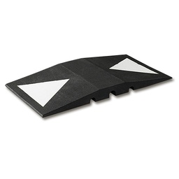 [210.400] Protecteur de traversée en caoutchouc, incl. réflecteurs