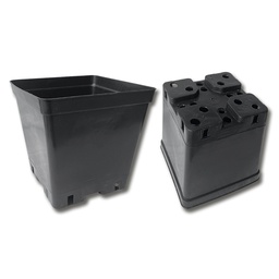 [230.260] Kakteen-Container schwarz 18 x 18 x 18 cm, 108 Stück