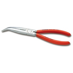[208.855] Pince demi-ronde KNIPEX becs pointus coudée à 40°, 20 cm