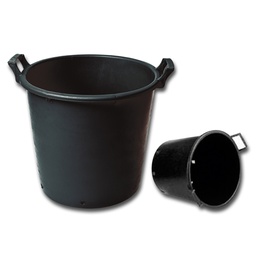[234.280] Conteneur pépinière noir 35 lt, avec poignées