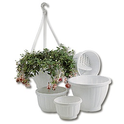 [233.610.3] Blumenampeln ROYAL-TOP blau, 20 cm ø