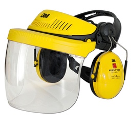 [281.263] Système protège-visage et anti-bruit 3M PELTOR visière polycarbonate