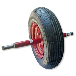 [240.002] Roue pneumathique pour petit chariot pour jardiniers