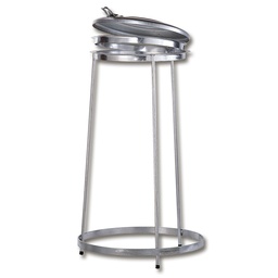 [243.010] Kehrichtsackständer Metall feuerverzinkt 120 Liter