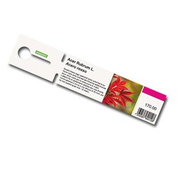 [403.001] Laser-Schlaufenetiketten weiss, 38 x 250 mm, 1'250 Etiketten