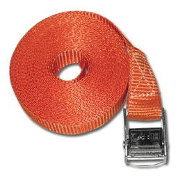 [242.105] Sangles d’arrimage avec fermeture 25 mm, longueur 3 m