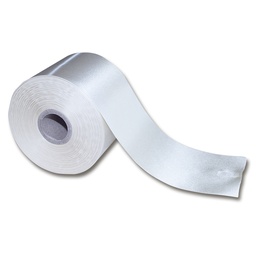 [400.450] Schmuckband weiss, 100 mm breit, 50 m