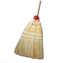 [290.050] Balai d'INDUSTRIE, 5 liens, douille en plastique avec manche