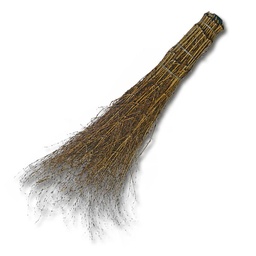 [290.130] Balai BAMBOU sans manche avec porte-manche en plastique