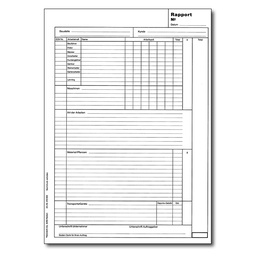 [010.100] Block RAPPORT A4 (297x210 mm)
