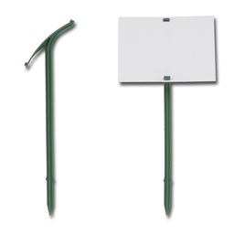 [420.120] Schildstab «Windsafe» grün 30 cm